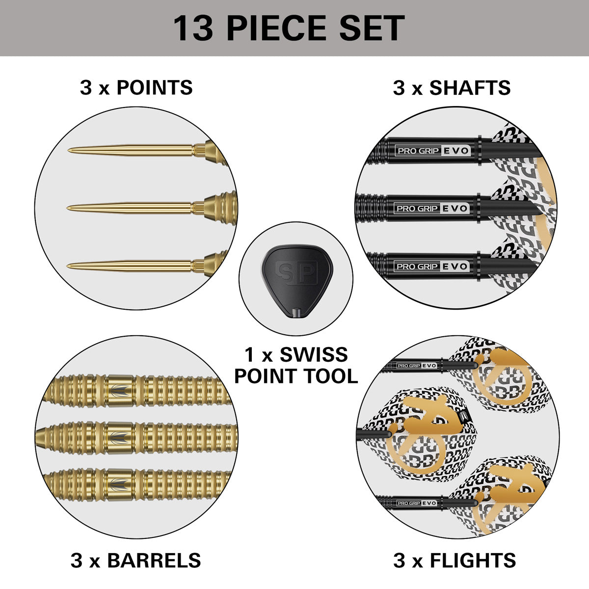 Target Bolide Envy 03 darts – contents included