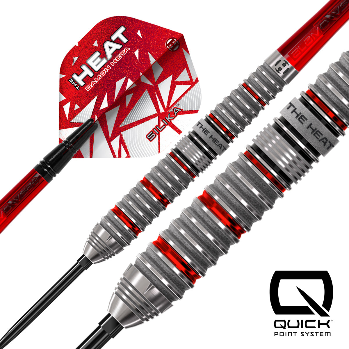 Damon Heta Series 4 darts – barrel detail