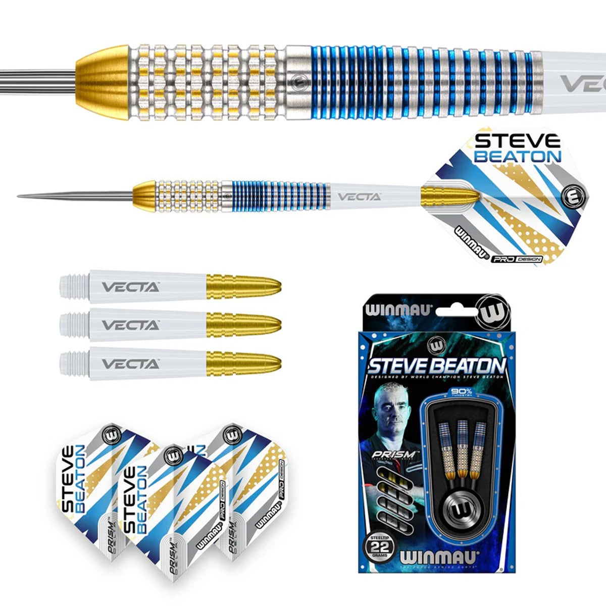 Steve Beaton Legacy darts – contents included