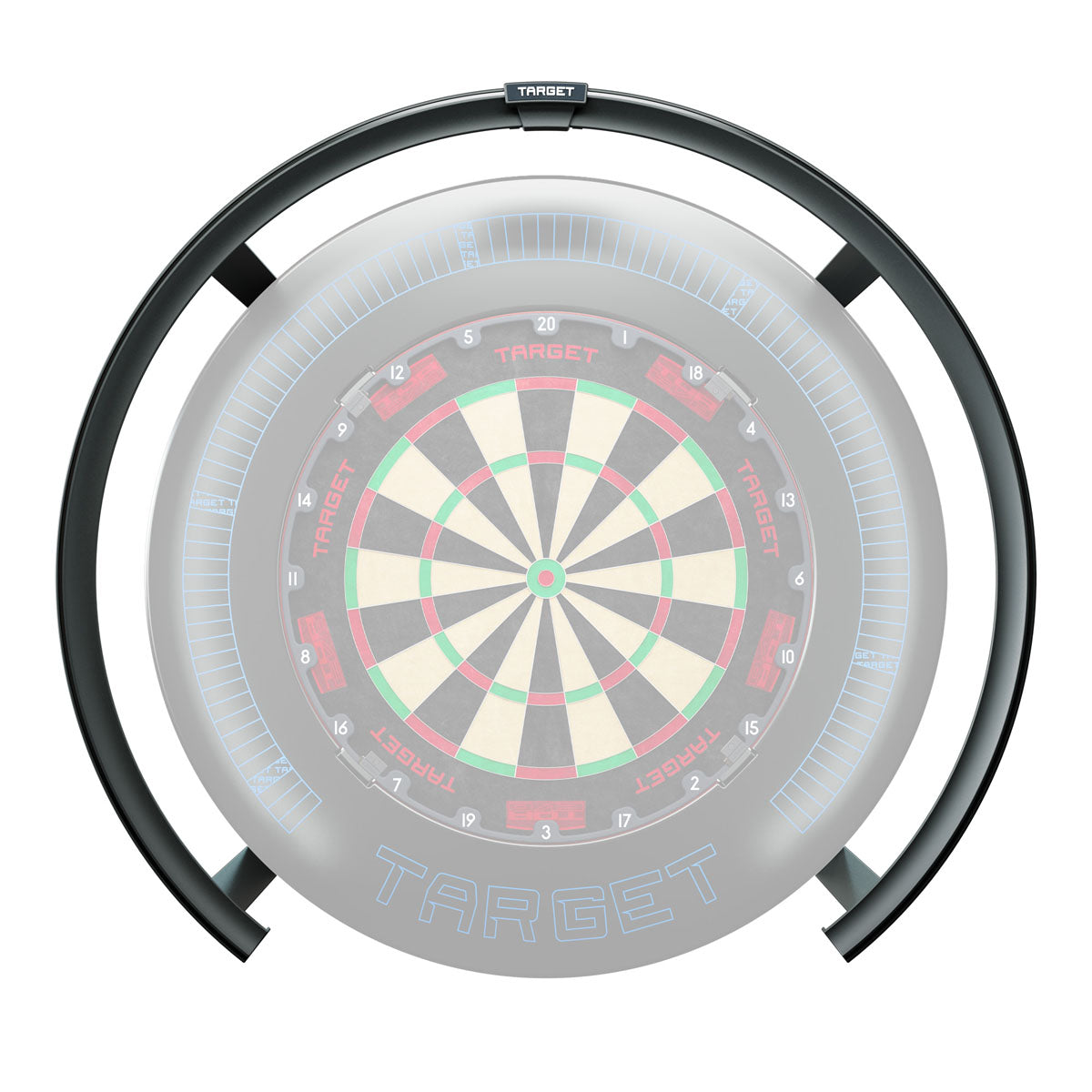 Target Corona Vision 2 dartboard light – lighting ring product view