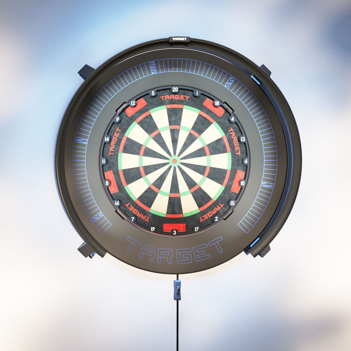 Target Corona Vision 2 dartboard light – lifestyle image