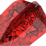 Ink Pro.Ultra Red No6 Dart Flights