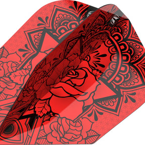 Ink Pro.Ultra Red No6 Dart Flights