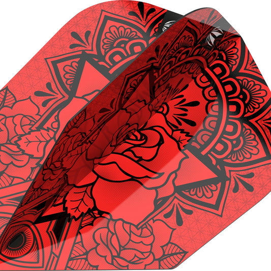 Ink Pro.Ultra Red No6 Dart Flights