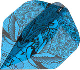 Ink Pro.Ultra Blue No2 Dart Flights