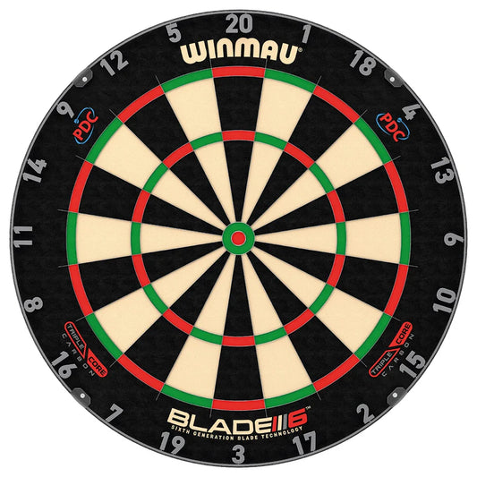 Blade 6 Carbon Triple Core Dartboard