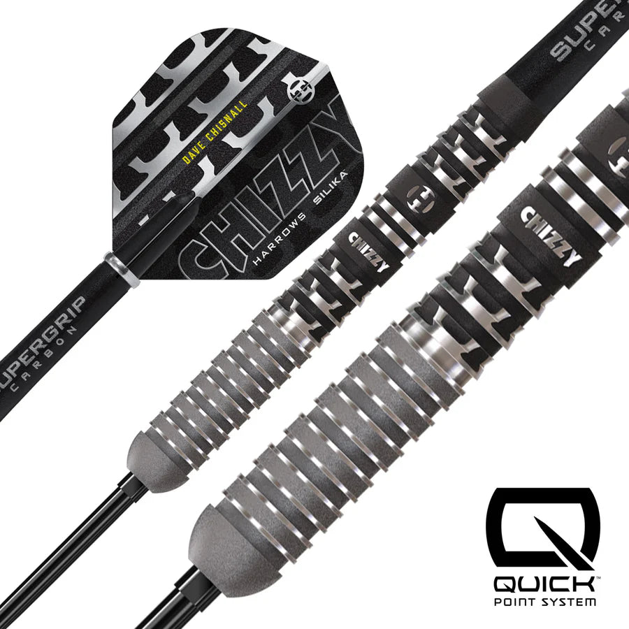 Harrows Dave Chisnall Chizzy Series 4 90% Tungsten QP Steel Tip Darts – alternate product image 2