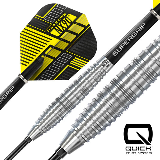 Harrows NX90 Bomb 90% Tungsten QP Steel Tip Darts