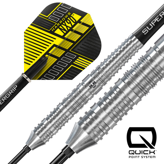 Harrows NX90 Parallel 90% Tungsten QP Steel Tip Darts