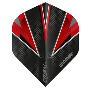 Winmau Prism Alpha Translucent Red Dart Flights Standard