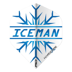Hardcore Gerwyn Price Snowflake Standard Dart Flights by Red Dragon