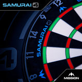 Mission Samurai 4 Dartboard Graphite Grey – alternate product image 2