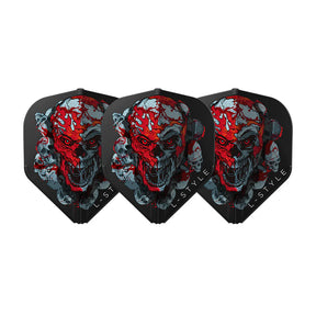L-Style Ryan Searle V4 EZ Dart Flights Black L1 Standard – product image 1