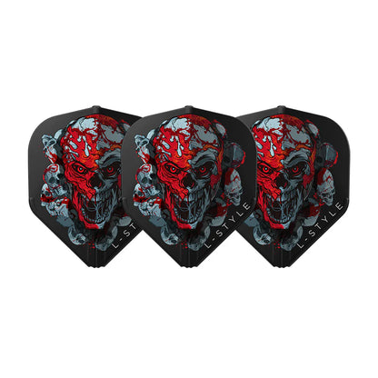 L-Style Ryan Searle V4 EZ Dart Flights Black L1 Standard