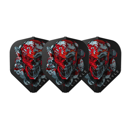 L-Style Ryan Searle V4 EZ Dart Flights Black L1 Standard