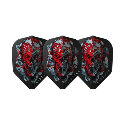 L-Style Ryan Searle V4 EZ Dart Flights Black L3 Shape
