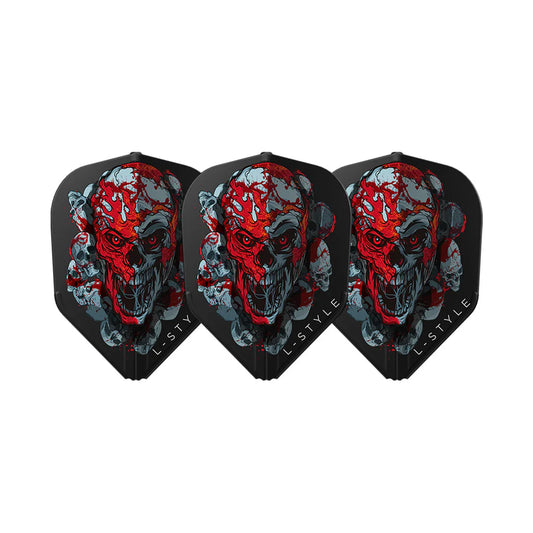 L-Style Ryan Searle V4 EZ Dart Flights Black L3 Shape