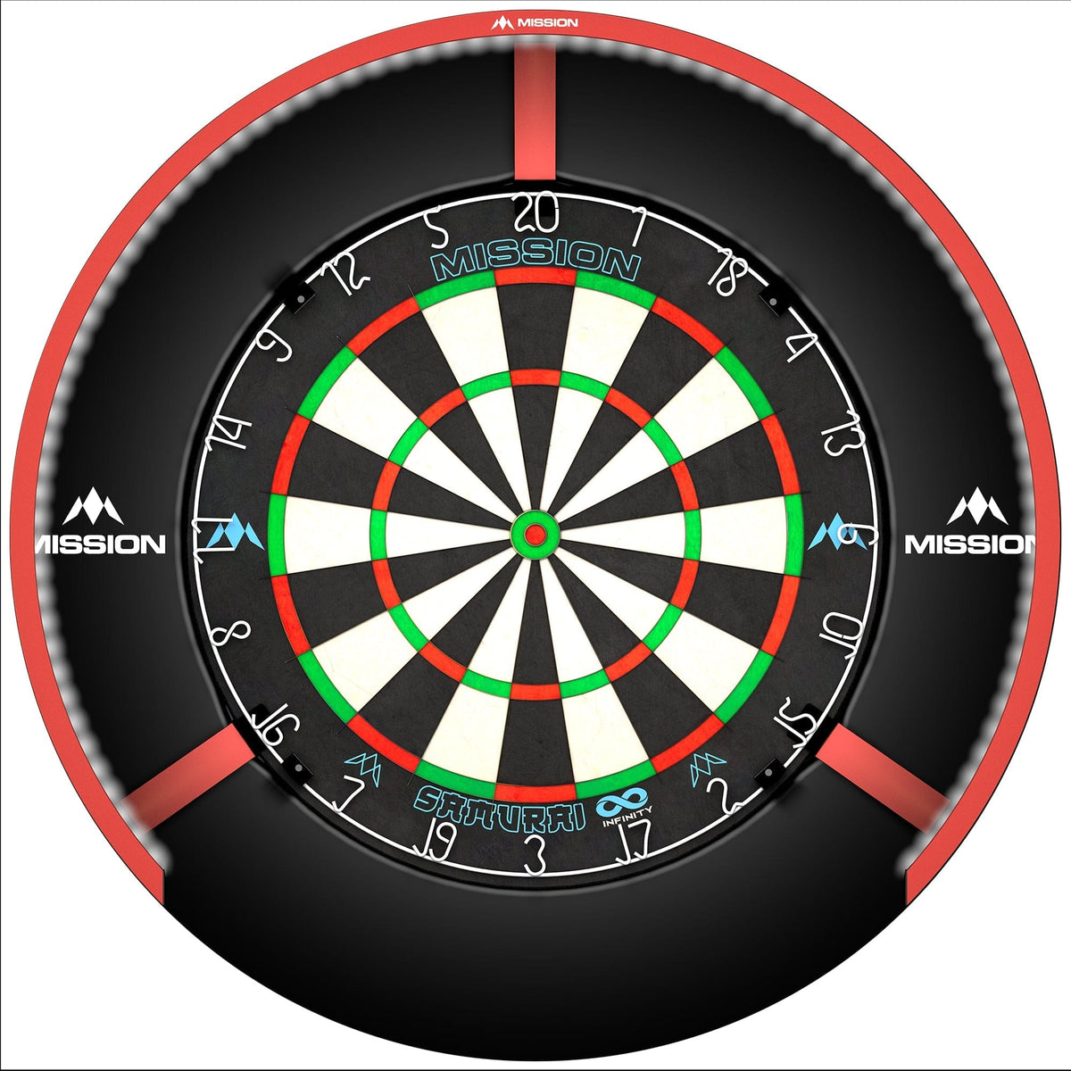 Torus 270 Dartboard Light Black