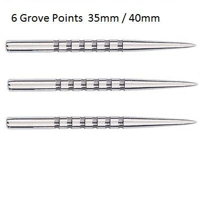 Unicorn Needle 6 Groove Silver