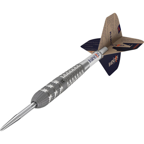 Barney 25 darts – barrel and grip detail
