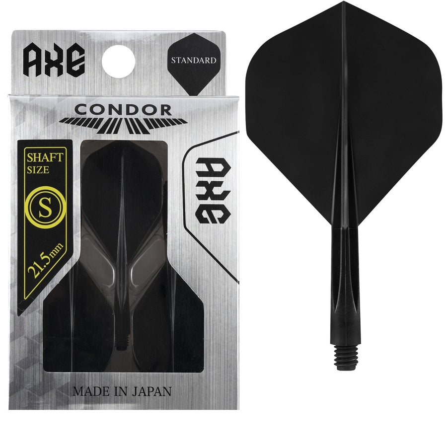 Condor AXE Black Standard integrated flights short shaft