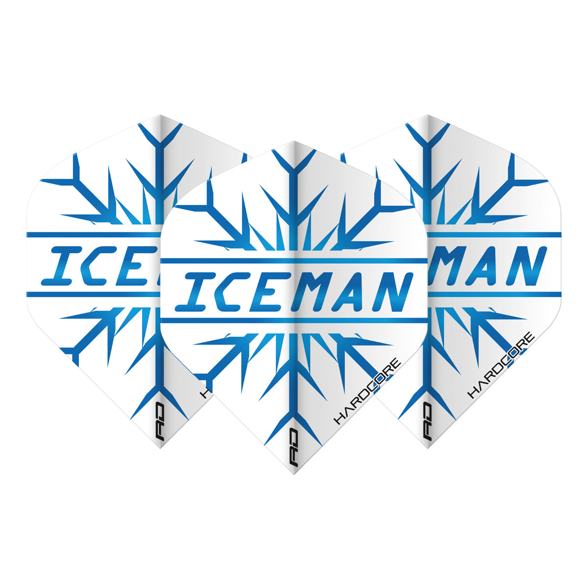 Hardcore Gerwyn Price Snowflake Standard Dart Flights by Red Dragon product image