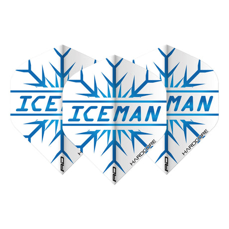 Hardcore Gerwyn Price Snowflake Standard Dart Flights by Red Dragon product image