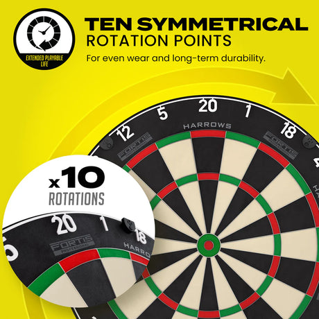 Harrow Fortis Dartboard – alternate product image 3