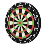Winmau JDC Equalizer dartboard – alternate view