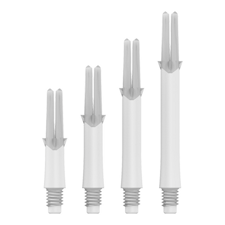L-Style L-Shaft Straight white shafts in four lengths