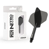 Red Dragon Nitro Flite black and black No.2 medium