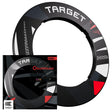 Target Black Patterned Notched Dartboard Surround