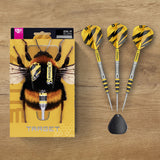Target Buzz SP03 90% Swiss Point steel-tip darts – lifestyle image