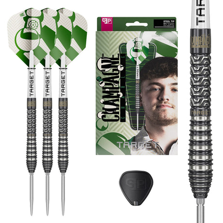 Target Charlie Manby 95% Swiss Point steel-tip darts – main product image