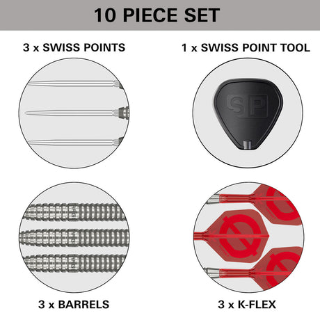 Target GROUP O 02 darts – box contents