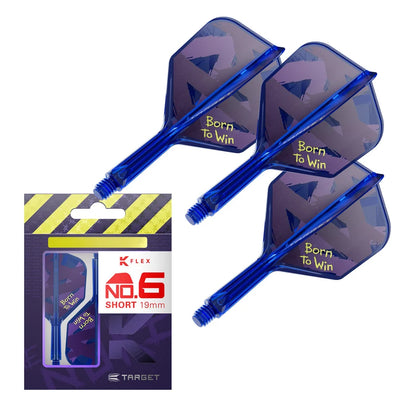 Target Luke Littler World Champion 2026 K-Flex Integrated Flights & Shafts No6