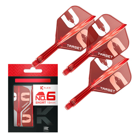 Target Nathan Aspinall No6 K-Flex Integrated Flights and Shafts product image