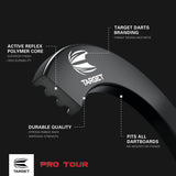 Pro Tour Black Dartboard Surround product image