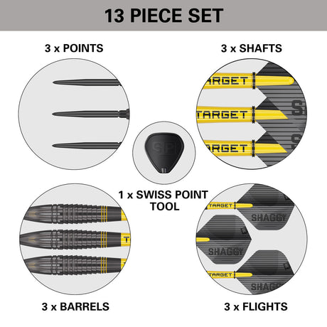 Target Scott Williams G1 darts set contents