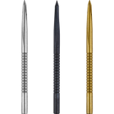 Unicorn Volute Micro Shark Fin points in nickel, gold and noir