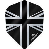Mission Alliance Union Jack No6 dart flights - Black