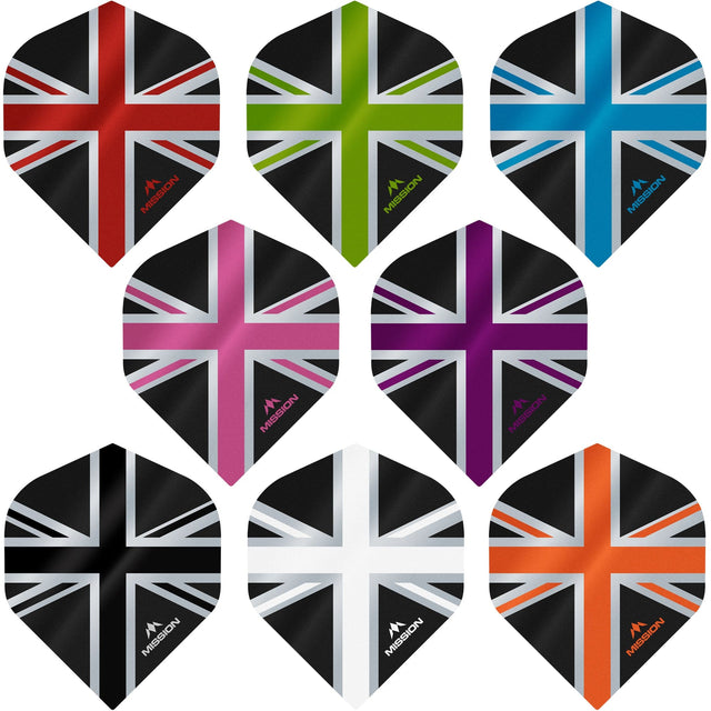 Mission Alliance Union Jack No2 dart flights