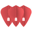 L-Style L4PRO Kite Red Flights – set of three