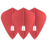 L-Style L4PRO Kite Red Flights – set of three