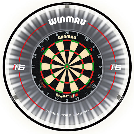 Winmau Plasma dartboard light – front view