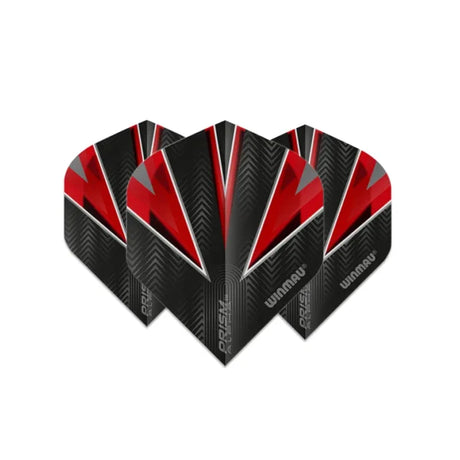 Winmau Prism Alpha 6915.100 translucent red dart flights