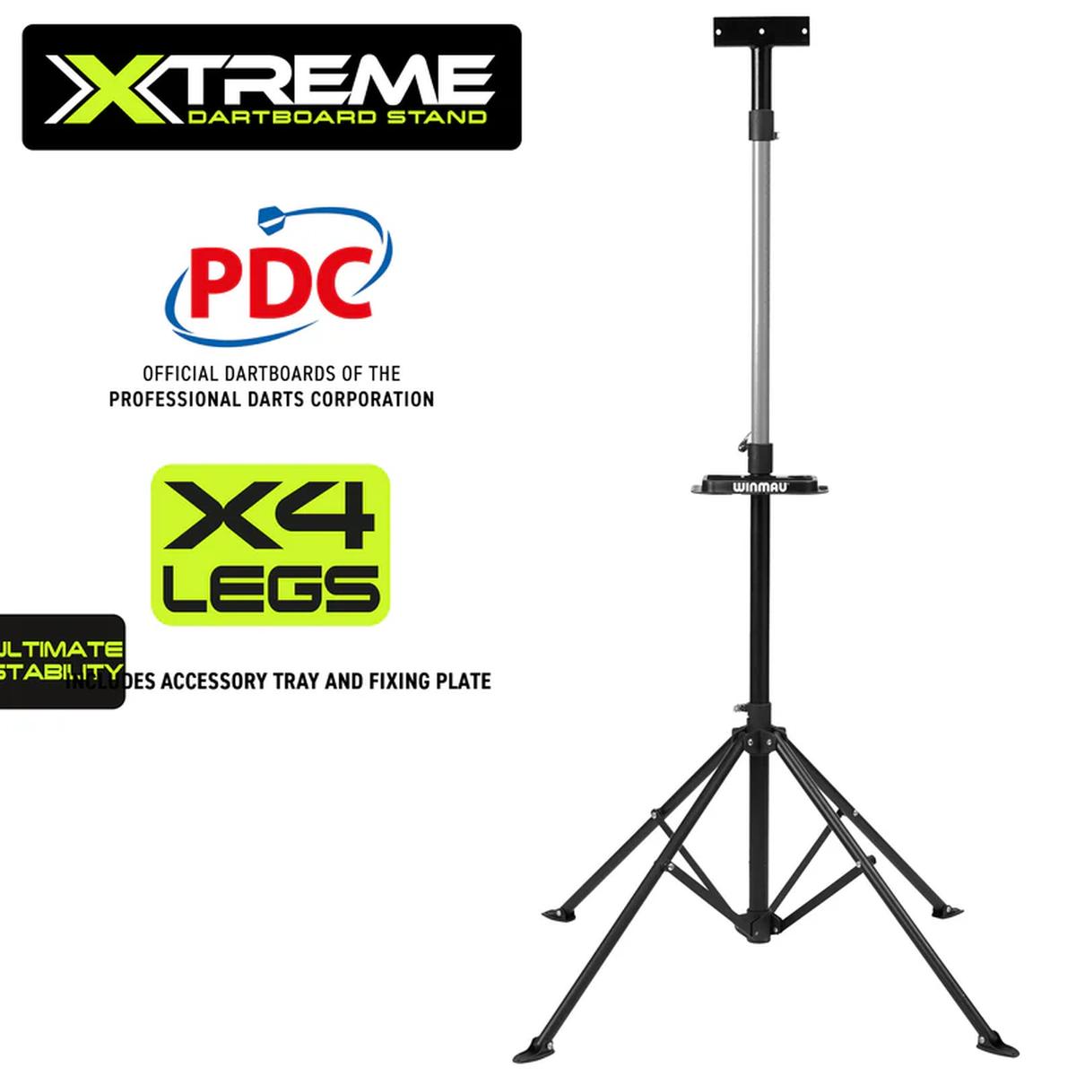 Winmau Xtreme 2 portable dartboard stand without dartboard
